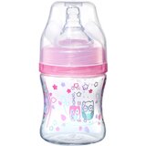 BabyOno Bočica 120ml antikolik, roza | shoptok.hr