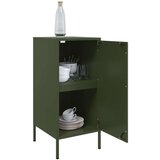 vidaXL Komode 2 kom maslinastozelena 36x39x79 cm hladno valjani čelik | shoptok.hr