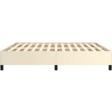  Za krevet krem 160x200 cm od umjetne kože | shoptok.hr