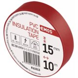 Emos izolirni trak PVC 15 mm / 10 m - rdeča | Shoptok.si