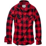 Brandit Amy Flanell Girls Shirt red/black Cene