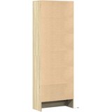  Visoka komoda LED boja hrasta 69x32,5x200 cm konstruirano drvo | shoptok.hr