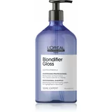 L’Oréal Professionnel Paris Serie Expert Blondifier regenerirajući šampon za poljepšanje kose za posvijetljenu, hladno plavu kosu s pramenovima 750 ml