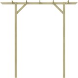  Vrtna pergola 205 x 40 x 203 cm drvena | shoptok.hr