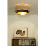  plafonsko svetlo sarta 1xE27/60W/230V prečnik 45 cm braon/juta | Eponuda.com