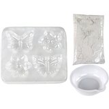 Creative DIY Fridge Magnets Set with Butterflies and Flowers | shoptok.hr