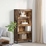 vidaXL Ormarić za knjige 2 pcs Dimni hrast 80 x 30 x 155 cm | shoptok.hr