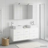  Set namještaja za kupaonicu 4 kom. Bijela | shoptok.hr