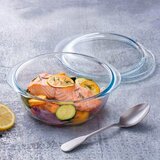Pyrex Pekač, kozica s pokrovom 0,6l + 0,5l / borosilikatno steklo, (20825691) | Shoptok.si