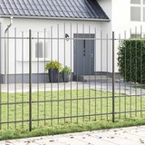  Vrtna Ograda 3 pcs Siva 170 x 215 cm Čelik s prahom premazan | shoptok.hr