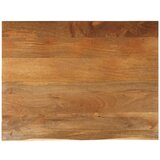 vidaXL Stolna ploča sa živim rubom 110x80x3 8cm od masivnog drva manga | shoptok.hr