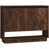  Komoda boja dimljenog hrasta 97 x 31 x 75 cm konstruirano drvo | shoptok.hr