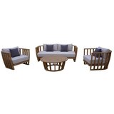 SUNFUN Set lounge namještaja Bali (4 -dij., Smeđa) | shoptok.hr