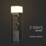  Spoljašnja lampa sa 2 grla, 1xG9/11W/230V, IP44 | Eponuda.com