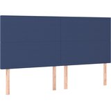  Krevet s oprugama i madracem plavi 160x200 cm od tkanine | shoptok.hr