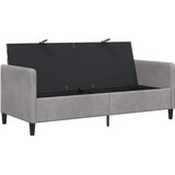 SOFA s pohranom Svjetlosiva 172 x 78 x 87 cm Poliester | Eponuda.ba