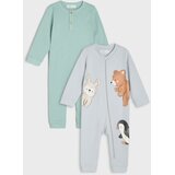 Sinsay Pamučni kombinezoni s motivom životinja 2 pack | shoptok.hr