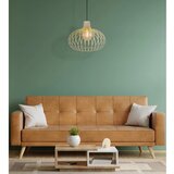 Globo 33370119 - Luster na sajli MATEO 1xE27/40W/230V bež | Eponuda.com
