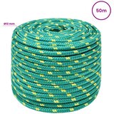  Višenamjensko pomoćno uže 12 mm 50 m Zelena PP | shoptok.hr