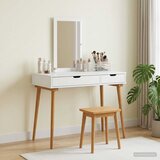  Set toaletnog stolića FAUSKE 2 kom. Bijela 100 x 50 x 143 cm | shoptok.hr