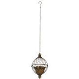Esschert Design Aged Metal okrogli viseči cvetlični lonec - L Cene