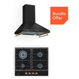 Klarstein Victoria 60 Duo Set plin, Plinsko kuhalno ploščo, Napa za odvajanje pare | Shoptok.si