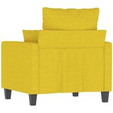  Fotelja Svjetložuta 60 cm od tkanine | shoptok.hr