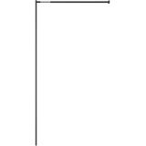 Pregrada Steklena pregrada za tuš prozorno kaljeno steklo 140x195 cm, (20683999) | Shoptok.si