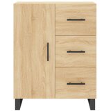  Visoka komoda hrasta sonome 69,5x34x180cm od konstruiranog drva | shoptok.hr