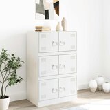  Komoda bijela 67 x 39 x 107 cm čelična | Eponuda.com