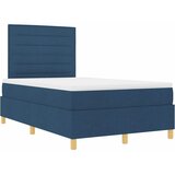  LED Box Spring Krevet s madracem Plava 120 x 190 cm tkanina | shoptok.hr