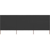 vidaXL Vjetrobran s 3 panela od tkanine 400 x 160 cm antracit Cijene