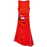 Desigual Dolge obleke VEST_REIMS 25SWVW07 Rdeča | Shoptok.si