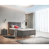 CARRYHOME POSTELJA Z VZMETNICO 140 cm x 200 cm , tekstil antracit | Shoptok.si
