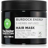 The Doctor Burdock Energy 5 Herbs Infused maska za okrepitev las za lase 295 ml