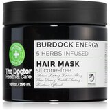 The Doctor Burdock Energy 5 Herbs Infused maska za učvršćivanje za kosu 295 ml | shoptok.hr