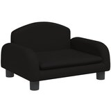 Maison Chic Otroški kavč - Otroški divan - Otroški sedež črn 50x40x30 cm blago, (21729636) Cene