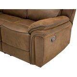 Venture Home trosjed s recliner funkcijom Saranda, smeđa | shoptok.hr