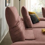 Dieter Knoll KOTNA SEDEŽNA GARNITURA, šenilja rdečerjava | Shoptok.si