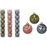 Molarem Home Set od 6 kuglica za božićno drvce – 6 cm, siva | shoptok.hr
