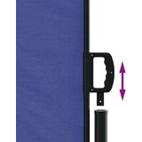  Bočna tenda na uvlačenje plava 160 x 500 cm | shoptok.hr