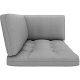  Kutna vrtna sofa od paleta od crno impregnirane borovine | shoptok.hr