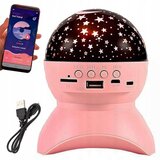 VERKGROUP LED RGB aku. projektor zvočnik USB SD bluetooth menjava projekcij roza, (5000244974) | Shoptok.si