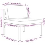  7-dijelna vrtna garnitura s jastucima aluminijska antracit | shoptok.hr