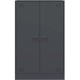  Komoda antracit 67 x 39 x 107 cm čelična | shoptok.hr