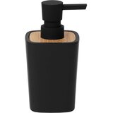 Tendance dozator za sapun 380 ml, ABS, bambus, crni | shoptok.hr