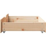  Ladice ispod kreveta s kotačima 2 kom 80x55x16 cm od borovine | shoptok.hr