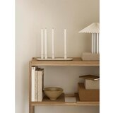 Blomus Bijela/u srebrnoj boji stolna lampa s mogućnosti zatamnjivanja s tekstilnim sjenilom (visina 36 cm) Taite – | shoptok.hr
