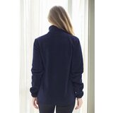 Dewberry 80514 Full Zipper Fleece Jacket-NAVY BLUE | shoptok.hr