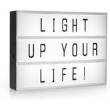  Zidna baterijska led tabla s natpisom bijela 42cm xxl IP20 Cijene